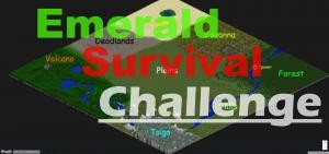 Herunterladen Emerald Survival Challenge zum Minecraft 1.8.8