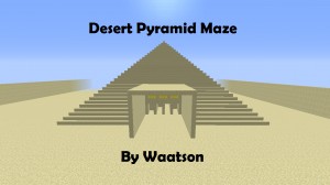 Herunterladen Desert Pyramid Maze zum Minecraft 1.8