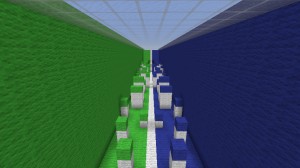 Herunterladen Infinity Race zum Minecraft 1.8