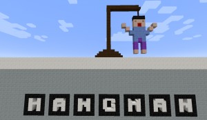 Herunterladen Hangman zum Minecraft 1.8