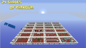 Herunterladen 24 Shades of Parkour zum Minecraft 1.8