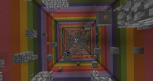 Herunterladen The Rainbow Tower zum Minecraft 1.8