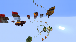 Herunterladen Sky Jump! zum Minecraft 1.12.2