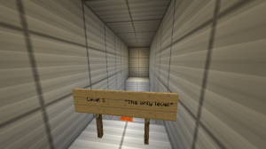 Herunterladen There is Only 1 Level zum Minecraft 1.8