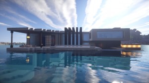 Herunterladen Modern Beach House zum Minecraft 1.8