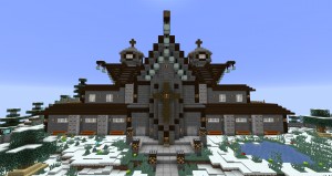 Herunterladen Mountain Monastery zum Minecraft 1.8