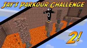 Herunterladen Jay's Parkour Challenge 2 zum Minecraft 1.8.3