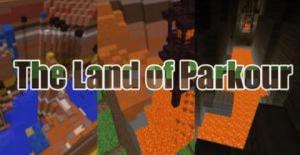 Herunterladen The Land of Parkour zum Minecraft 1.8