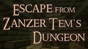 Herunterladen Escape from Zanzer Tem's Dungeon zum Minecraft 1.7