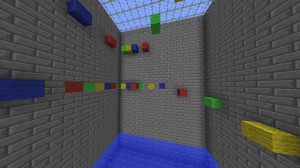 Herunterladen Multi-Colored Parkour: The Next Level zum Minecraft 1.4.7