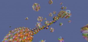 Herunterladen Rainbow Spheres zum Minecraft 1.12