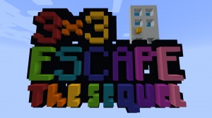 Herunterladen 3 by 3 Escape Room: The Sequel zum Minecraft 1.12.2