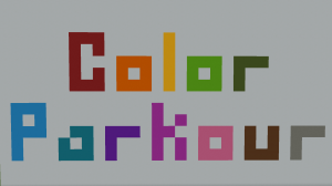 Herunterladen Color Parkour zum Minecraft 1.13.2