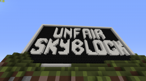 Herunterladen Unfair Skyblock zum Minecraft 1.13.2