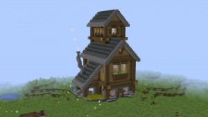 Herunterladen Small Rustic House zum Minecraft 1.13.2