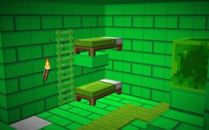 Herunterladen Green Prison Escape zum Minecraft 1.12.2