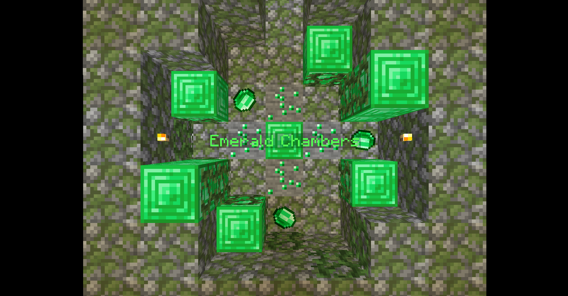 Herunterladen Emerald Chambers zum Minecraft 1.14