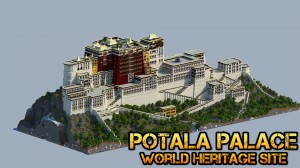Herunterladen Potala Palace zum Minecraft 1.12.2
