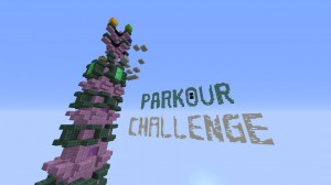 Herunterladen A Parkour Challenge zum Minecraft 1.13.1