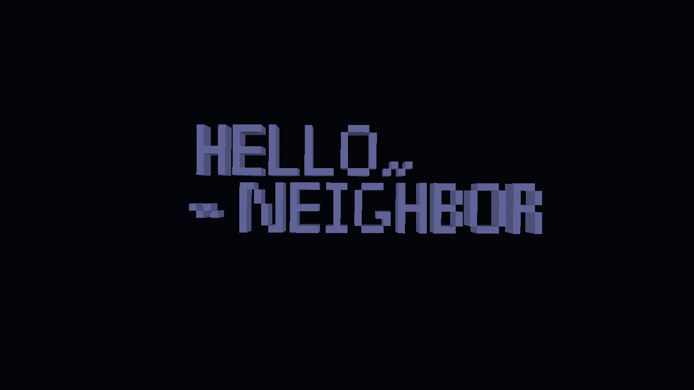 Herunterladen Hello Neighbor zum Minecraft 1.14.3