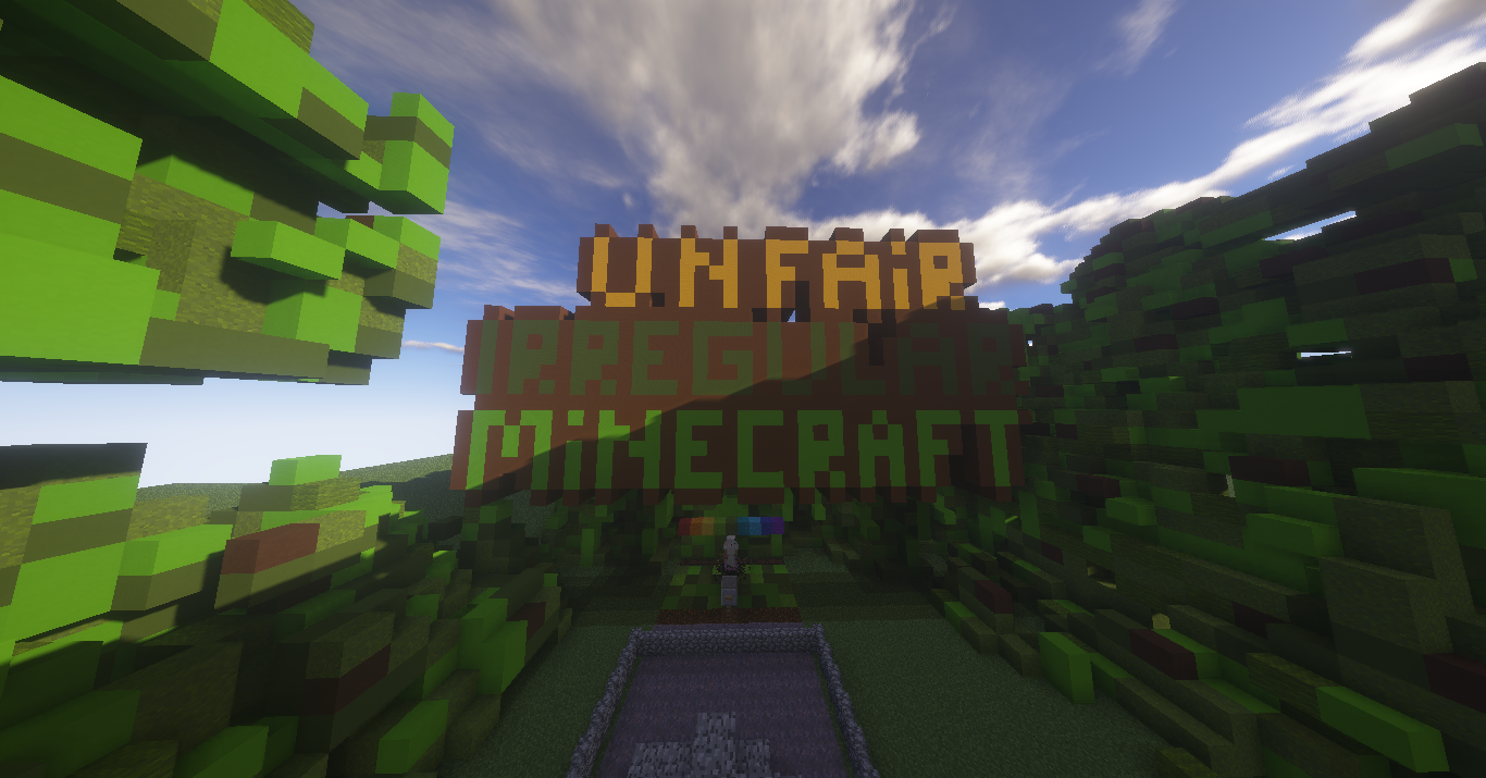 Herunterladen Unfair Irregular Minecraft zum Minecraft 1.12.2