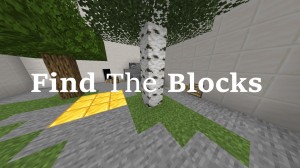 Herunterladen Find The Blocks zum Minecraft 1.14.4