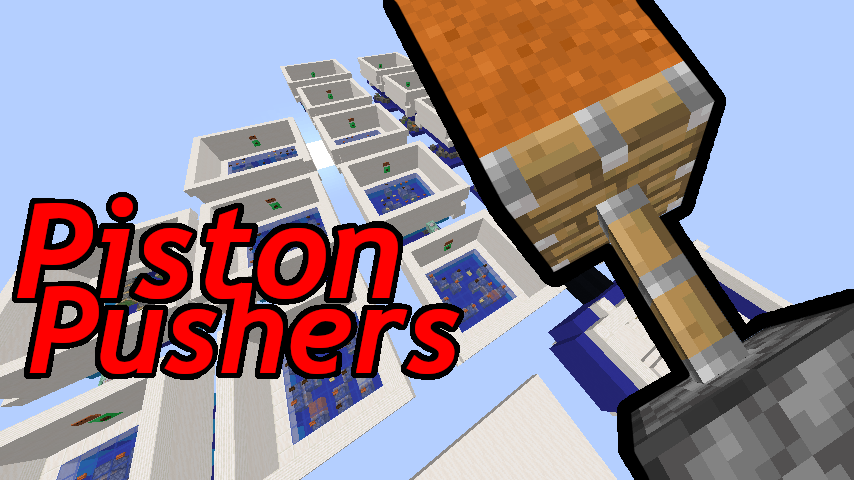 Herunterladen Piston Pushers zum Minecraft 1.14.4