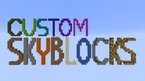 Herunterladen Custom SkyBlocks zum Minecraft 1.14.4