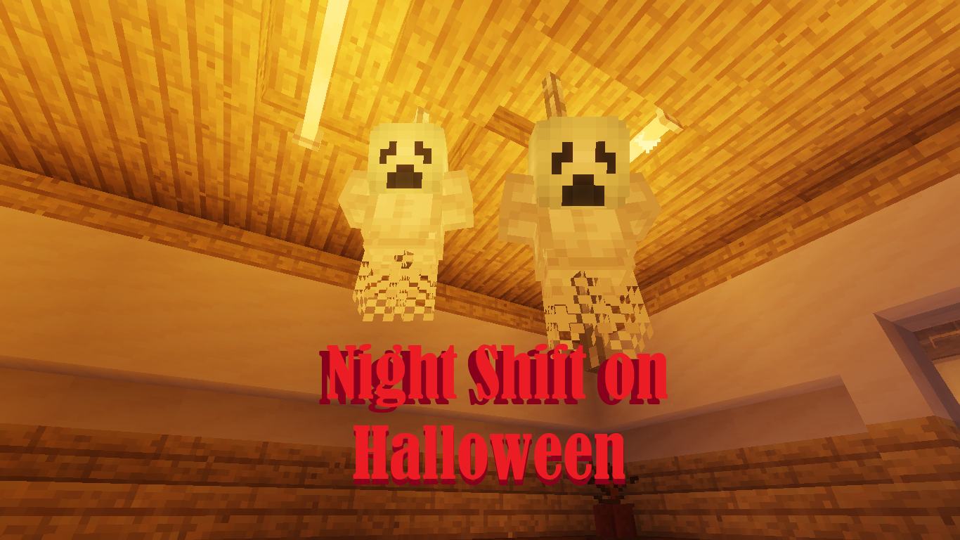 Herunterladen Night Shift on Halloween zum Minecraft 1.14.4