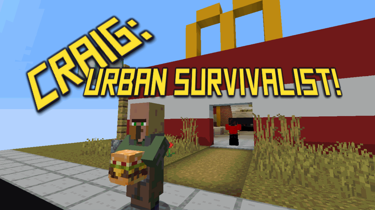 Herunterladen Craig: Urban Survivalist! zum Minecraft 1.14.4