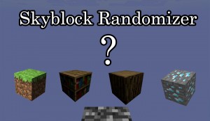 Herunterladen Skyblock Randomizer zum Minecraft 1.14.4