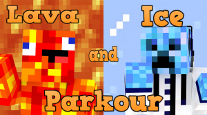 Herunterladen Lava and Ice Parkour zum Minecraft 1.12.2