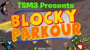 Herunterladen Blocky Parkour zum Minecraft 1.13.2