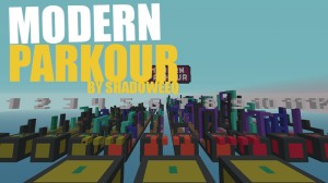 Herunterladen Modern Parkour zum Minecraft 1.14.4