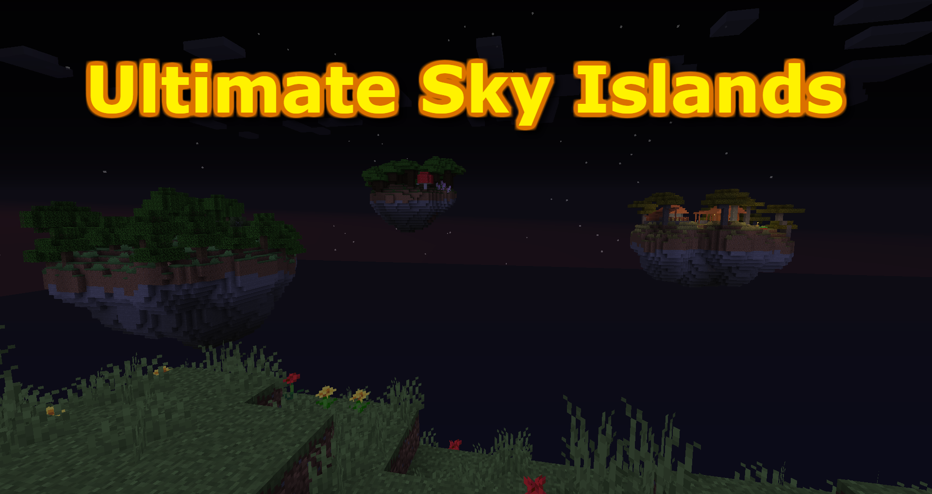 Herunterladen Ultimate Sky Islands zum Minecraft 1.15.2