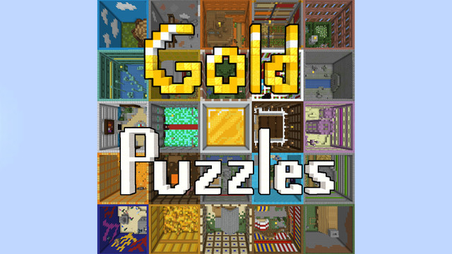 Herunterladen Gold Puzzles zum Minecraft 1.15.2