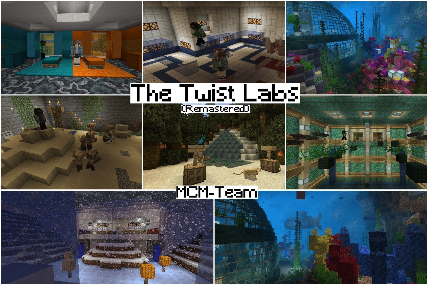 Herunterladen The Twist Labs (Remastered) zum Minecraft 1.15.2