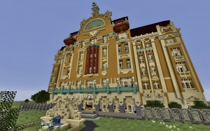 Herunterladen Redstone Hotel zum Minecraft 1.15.2
