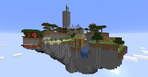 Herunterladen Parkour on Sky Island zum Minecraft 1.15.2