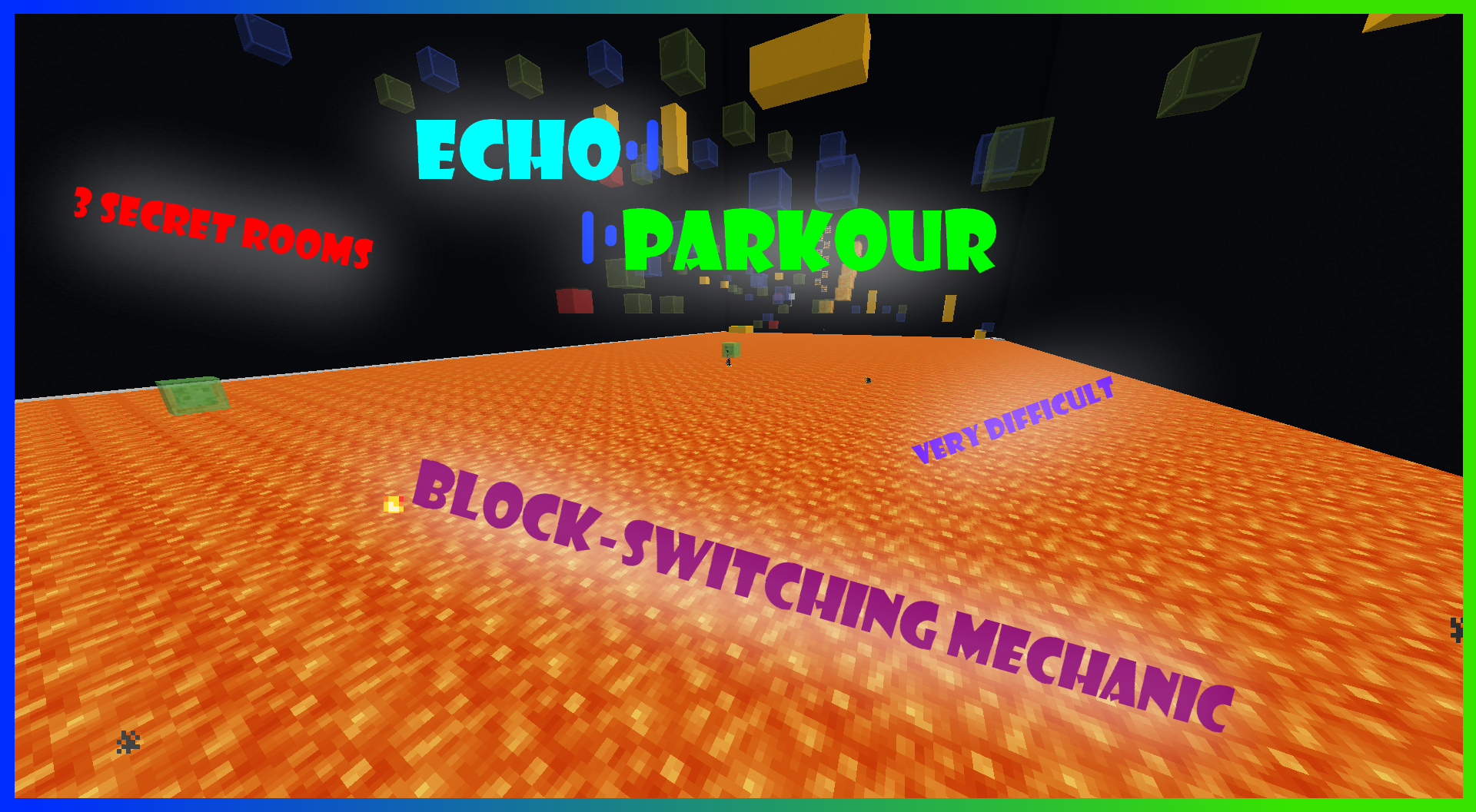 Herunterladen Echo Parkour zum Minecraft 1.16.1