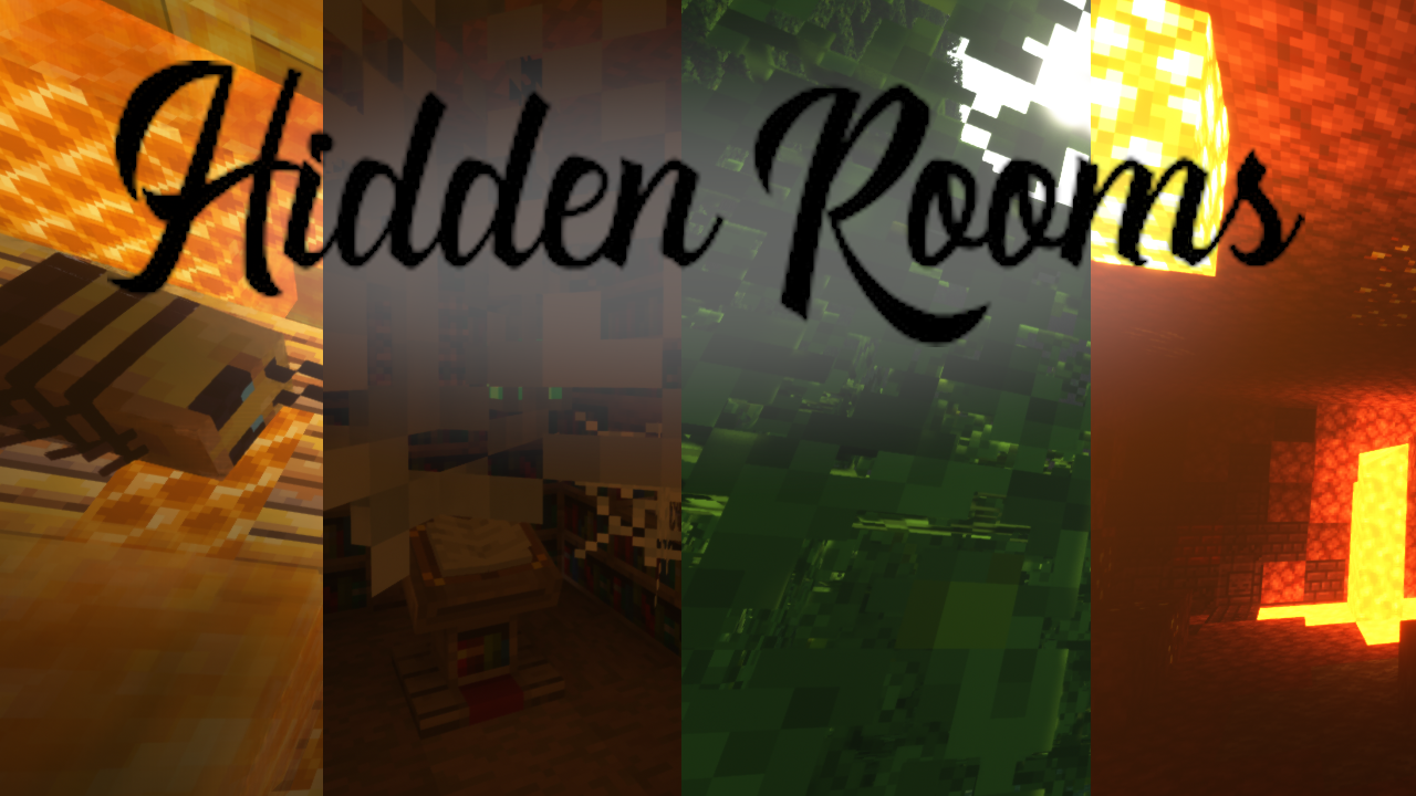 Herunterladen Hidden Rooms zum Minecraft 1.16.1