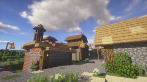 Herunterladen Parkour S. Rooftops zum Minecraft 1.12.2