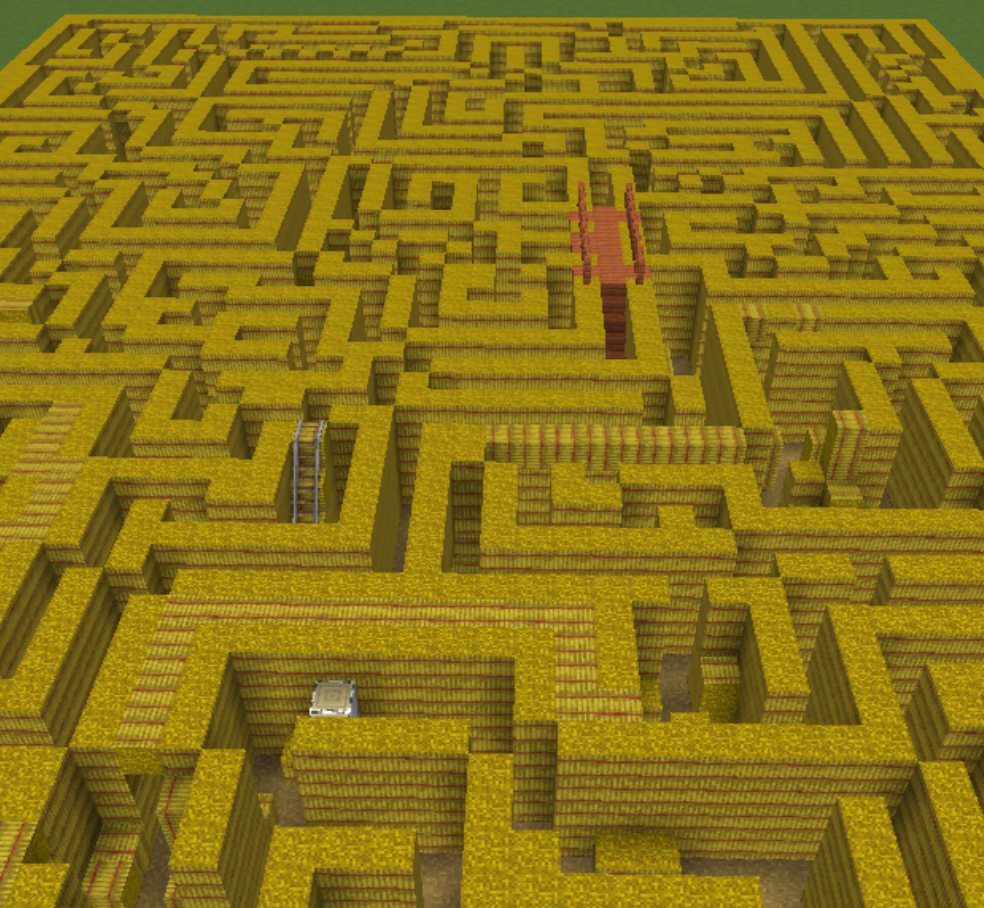 Herunterladen Autumn Maze Adventure zum Minecraft 1.16.3
