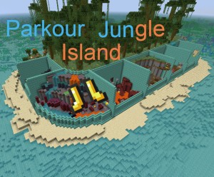 Herunterladen Parkour Jungle Island zum Minecraft 1.16.3