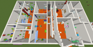 Herunterladen Sprint Lava Parkour 4 zum Minecraft 1.12.2