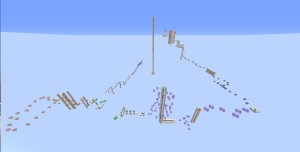 Herunterladen Extreme Sky Run zum Minecraft 1.16.3