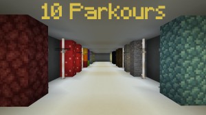Herunterladen 10 Parkours zum Minecraft 1.16.5
