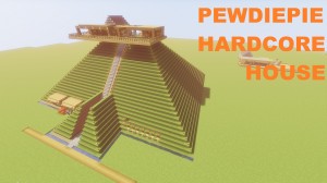Herunterladen Pewdiepie Hardcore House zum Minecraft 1.16.4