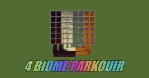 Herunterladen 4 Biome Parkour zum Minecraft 1.16.5