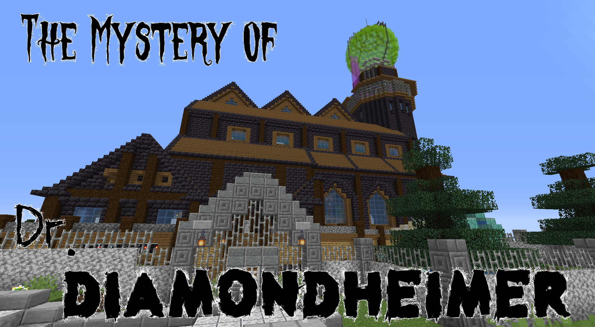 Herunterladen The Mysterious Mansion of Dr. Diamondheimer zum Minecraft 1.16.5